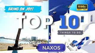 Experience Naxos :Ultimate ️Top 10 Activities! 1080p ️️‍️  #fyp  #travel #bucketlist