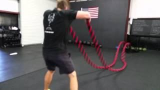 Pain Train Fitness Circuit Ball and ropes