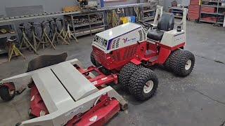 NBS WELDING on a Ventrac & it's trailer