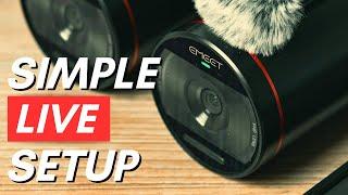 EASIEST Live Streaming Setup For Beginners 2024! Setup in 5 Mins or Less | EMEET StreamCam One