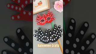 Halloween Mask : Make a nice finger mask for your child ! #shorts #diy #papercraft