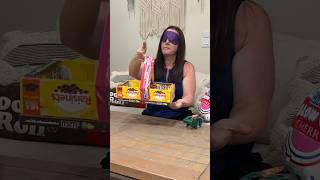 I Made a Gift Basket BLINDFOLDED Using Only Candy Boxes!  (HILARIOUS FAIL)