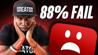 88% of YouTube Videos NEVER Get 1000 VIEWS (How to STOP STRUGGLING as a Small YouTuber)