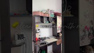 Clean my desk l уборка | aesthetic