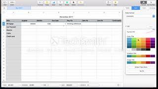 How to Build a Basic Bill Tracker in Numbers