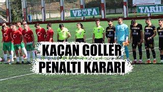 DİREKLER DÖVÜLDÜ GOLLER KAÇTI VEFA - SERDİVANSPOR MAÇ ÖZETİ