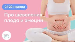 21-22 недели. Про шевеления плода и эмоции