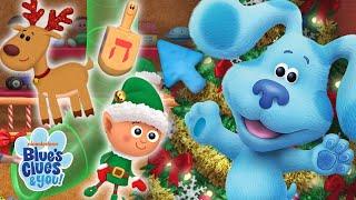 Blue & Josh's Holiday Activities w/ Santa's Reindeer!  | Activity Center #8 | Blue's Clues & You!