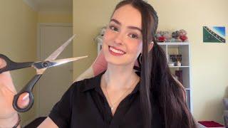 ASMR giving you a haircut ‍️