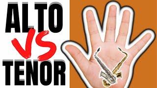 5 BIG Differences: Do You Know Them? | Alto vs Tenor Sax