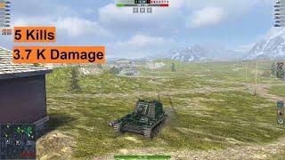 Sturer Emil (St. Emil)  ||  World of Tanks Blitz  ||  5 kills, 3.7k damage #wotblitz #wot #emil1951