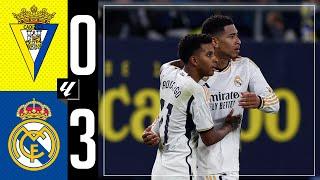 Cádiz CF 0-3 Real Madrid | HIGHLIGHTS | LaLiga 2023/24