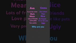 Ava are Emma