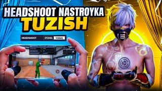 FreeFire Headshot nastroyka Tuzish +DPI | 90% Headshot tegadi | Buni kopchilik bilmaydi