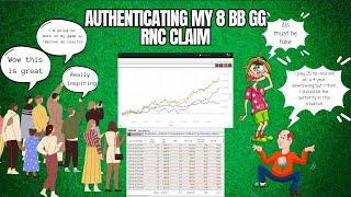 Authenticating My 8 BB GG RNC 200 NL CLAIM