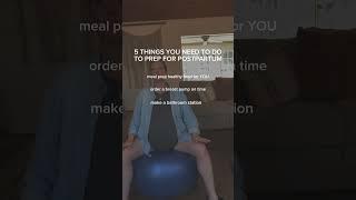 5 things you NEED to do for postpartum prep, from a mother/baby nurse! #postpartum #postpartumprep