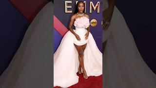 Actor Aja Naomi King Beauty Is Her Name Slay @ The 76th Emmys #ajanaomiking #fashionpolice #emmys