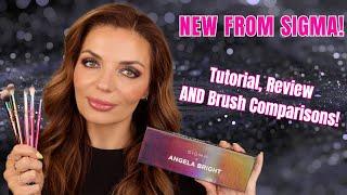 SIGMA x ANGELA BRIGHT | Eyeshadow Palette and Brush Set...Worth It?