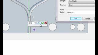 Hole and Preset in Alibre Design (Legacy Interface)