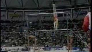 Mo Huilan - 1995 Worlds EF - Uneven Bars