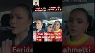 Kim iyi Yapmış? Feride Özdinç Fatma Özdinç  Yeni Şarkısı tattım ölümü TikTok Dans Videosu #shorts