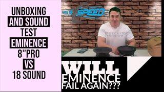 Can Eminence 107748 8" Paper Cone Midrange Midbass Speaker be loudest on this test