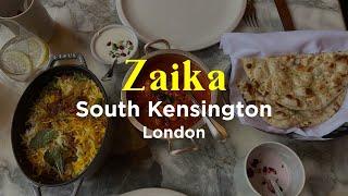 Zaika | South Kensington London UK Brunch | Food Tour