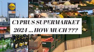 Cyprus Supermarket Prices Summer 2024 Lidl  | How Much Can You Expect To Pay ??