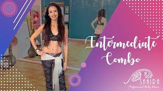 Learn a challenging intermediate-level belly dance combination with Sahira!