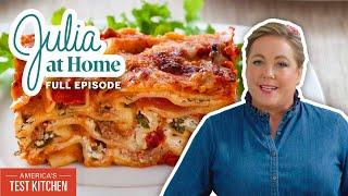 The Ultimate Italian Dinner: Lasagna and Tiramisu | Julia At Home Full Episode (S3 E3)