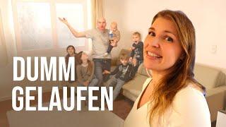 Sofa ruiniert und Mann mit den Kindern zurückgelassen - Wohnzimmer neu organisiert