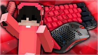 [30 MINUTES] SleepyLoFi Mechanical Keyboard & Mouse Sounds ASMR Minecraft Gameplay!