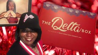 Revealing of the January 2021 Delta Box by Delta Sigma Theta Sorority, Inc.