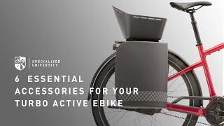 6 Essential Accessories for your Active Ebike | Specialized Turbo Electric Bikes