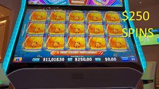  $250 Spins on Huff N’ More Puff Slot Machine – NON-STOP JACKPOTS!  #slot #gamblingsite #casino