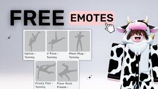 Get 5 FREE Emotes In Tommy Play! | Roblox [Tommy Play Event]