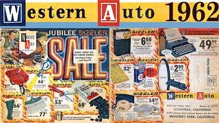 What happened to Western Auto? 1962 catalog - Truetone transistor radios, Wizard brand time capsule