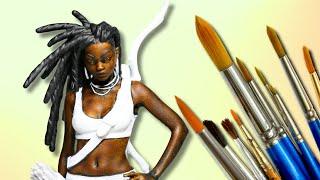 How To Paint Dark Skintones