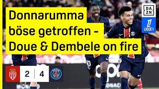 Paris dreht das Top-Spiel - Sorge um Donnarumma: AS Monaco - PSG | Ligue 1 | DAZN Highlights