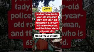 Who is the youngest?  #riddle #puzzle #reels