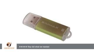 SIMMAX 5Pcs 8GB Usb Flash Drive Usb 2.0 Flash Drive Memory Stick Fold Storage Thumb Stick Pen(Green)