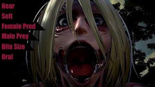 Eren Is Captured by the Female Titan - Attack on Titan (The Video Game) | Vore in Media