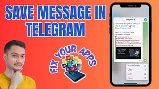 How to Save Message in Telegram