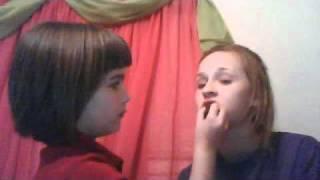 5 year old sister does my makeup