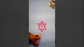 Easy daily border rangoli designs/#sivan rangoli kolangal #super #muggulu