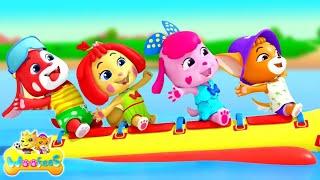 Picnic On The Beach and Kids Cartoon Videos by Woofees