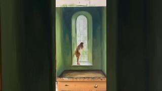 Oil painting process. Extended version in my latest full length video🫶 #art #painting #oilpainting