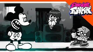  НОВЫЙ БОСС МИККИ МАУС EXE! ПРОТИВ БОЙФРЕНДА!  Friday Night Funkin' Sad Mickey Mouse Прохождение