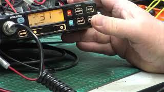 Maxon CM70 UK CB CE MultiNorm CB radio (mobile) - On The Air test