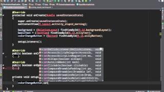 Introducing the OnClickListener in Android Studio